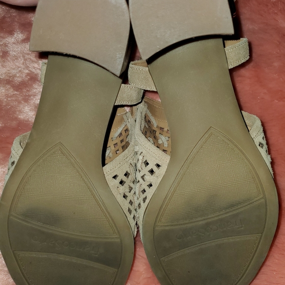 Franco Sarto Hatlet3 Tan Leather Sandal - Picture 7 of 10